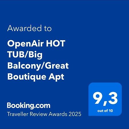 Openair Hot Tub/Big Balcony/Great Boutique Apt Athens Exterior photo